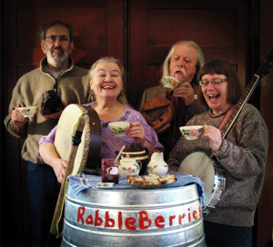 Tea with the RabbleBerries.